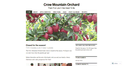 Desktop Screenshot of crowmountainorchard.com
